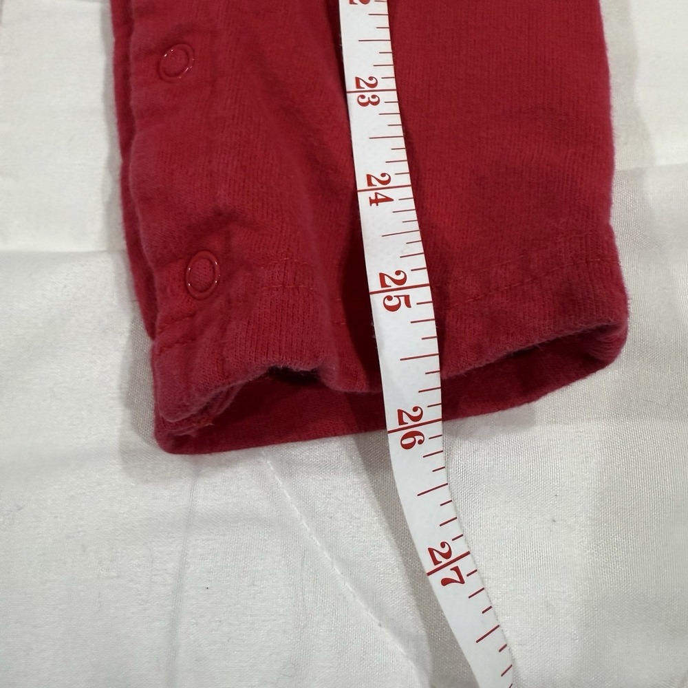VTG 90s Y2K Disney Winnie the Pooh Romper Red Pooh Airplane Baby 18M Rare HTF - Picture 15 of 16